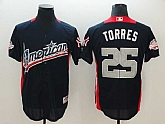 American League 25 Gleyber Torres Navy 2018 MLB All Star Game Home Run Derby Jersey,baseball caps,new era cap wholesale,wholesale hats